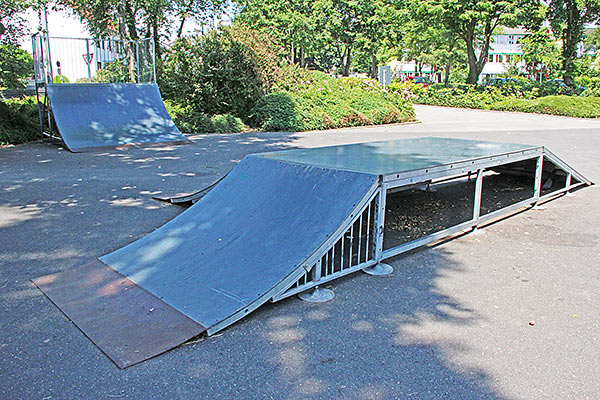 Skateranlage an der Weilbachhalle