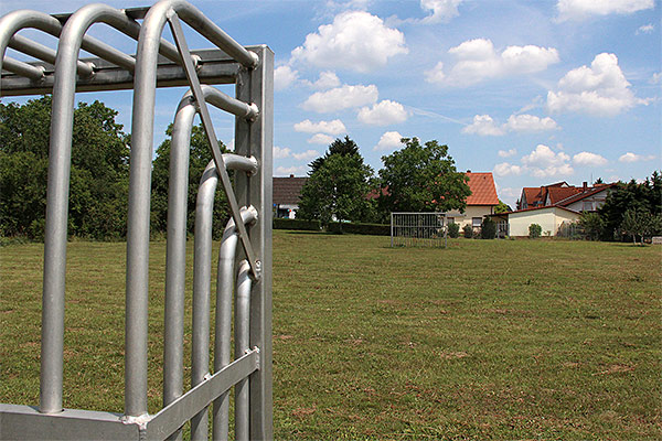 Bolzplatz in der Segerstra&szlig;e