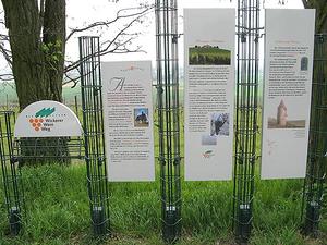 Eine Station des Wickerer Weinwegs