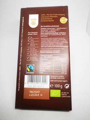Flörsheimer FairTrade Schokolade Zartbitter