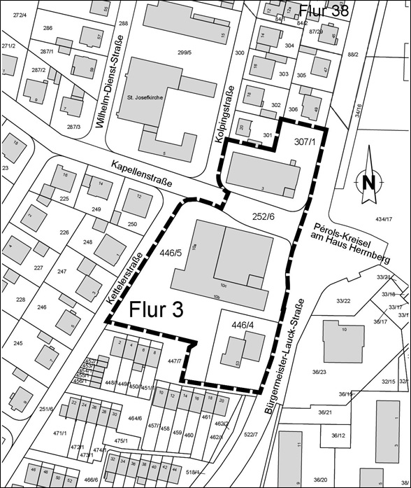Bebauungsplan »Herrnberg« im Stadtteil Flörsheim
