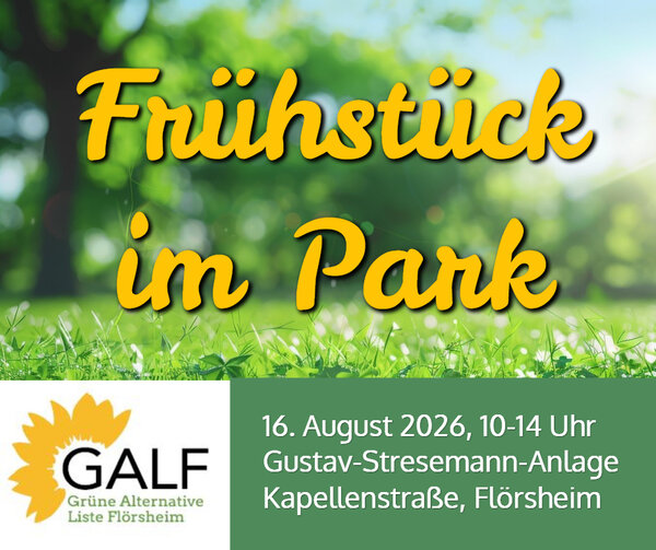 Fr&uuml;hst&uuml;ck im Park
