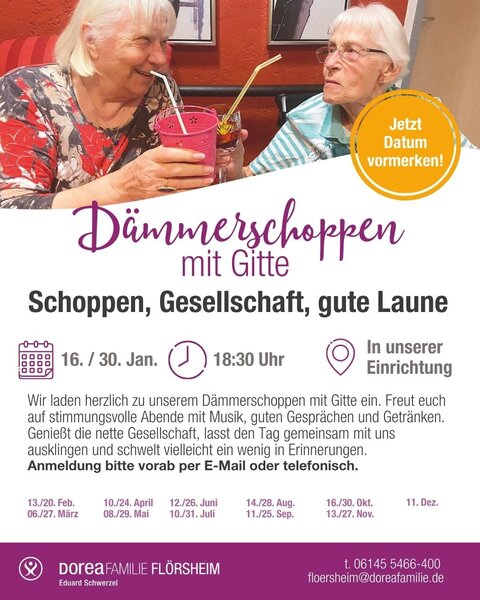D&auml;mmerschoppen