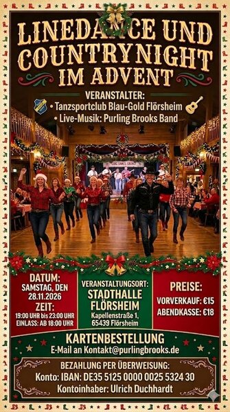 Linedance und Countrynight im Advent