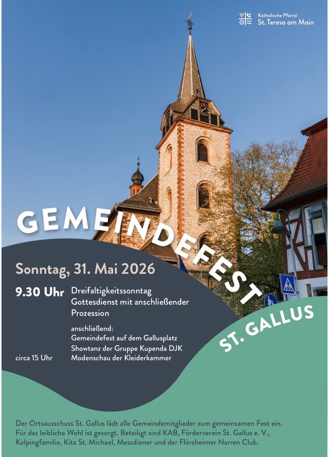 Gemeindefest Kirchort St. Gallus