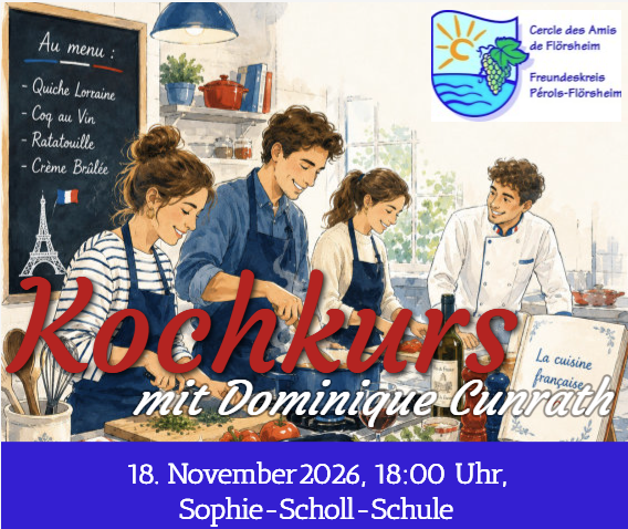 Franz&ouml;sischer Kochkurs mit Dominique Cunrath
