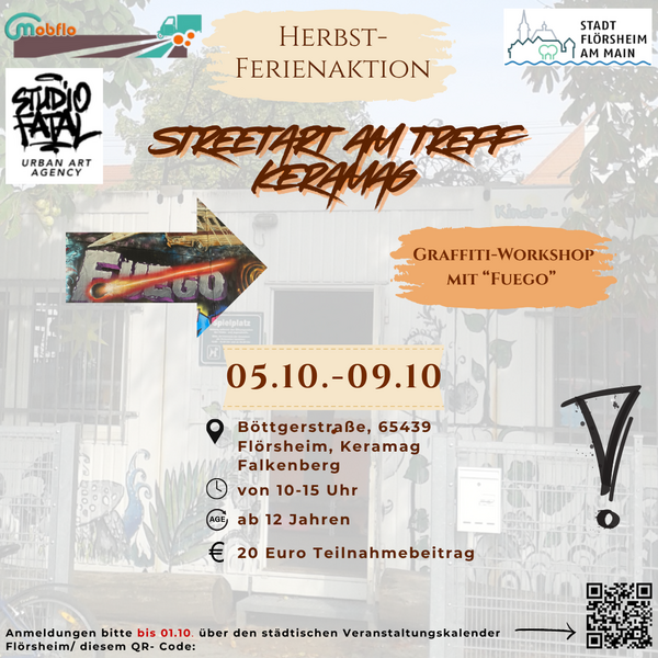 Streetart am Treff Keramag mit mobflo